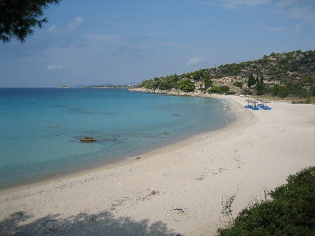 White Sand Villa Koviou Beach Nikiti Sithonia Buitenkant foto